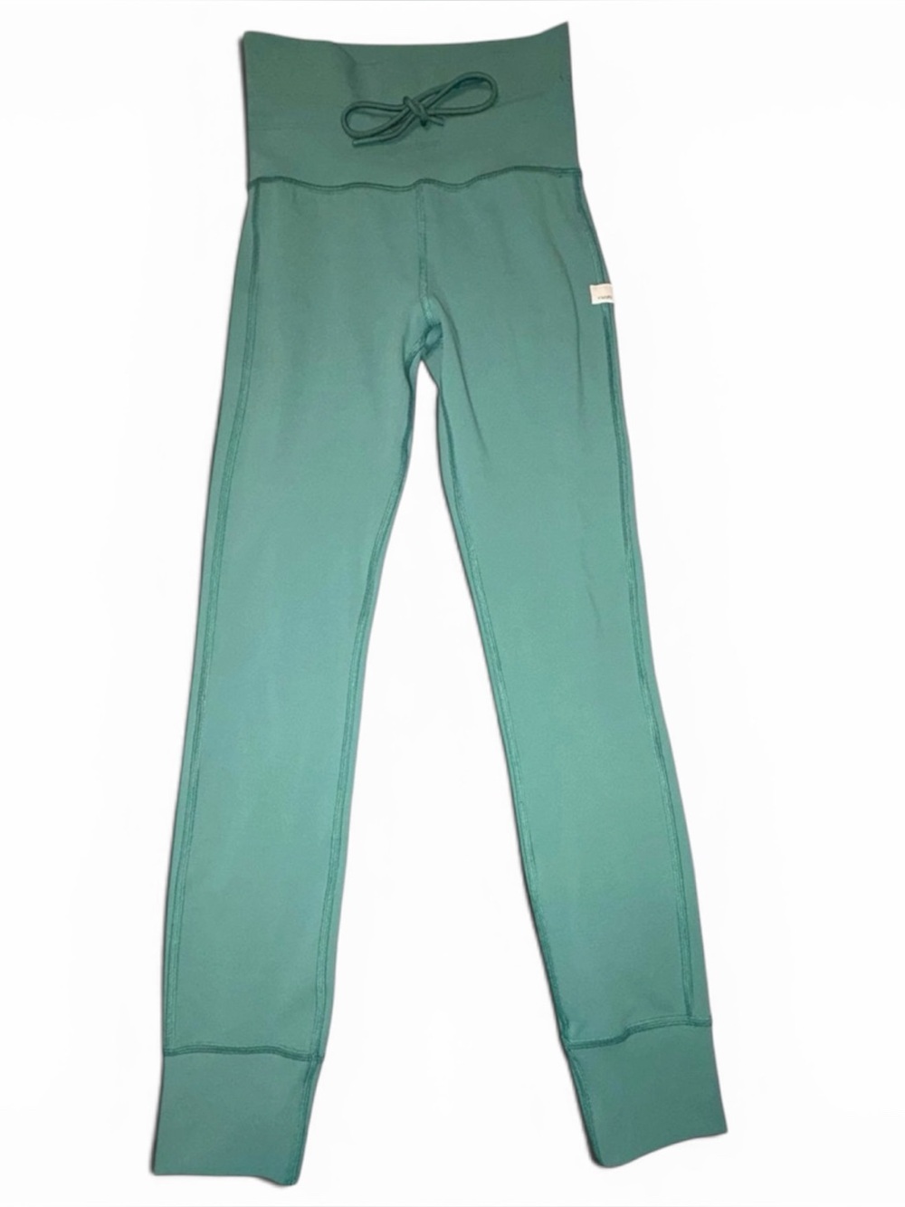 VUORI Women's Daily Pocket Legging in Hedge Green, Size Small, High Rise